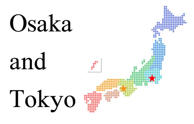 rental location osaka and tokyo